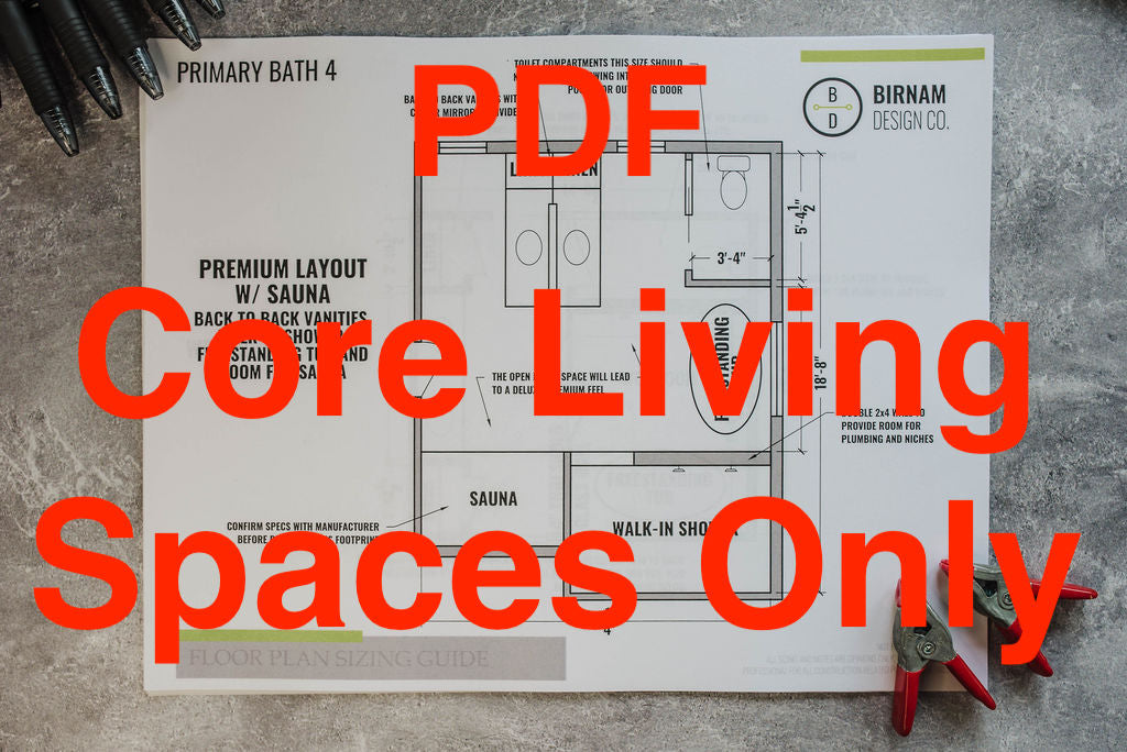 CORE LIVING SPACES ONLY: PDF Download of the Ultimate Room Layout Guide
